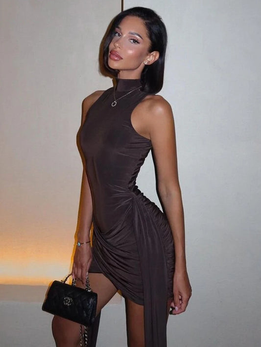 Sleek Mini Dress